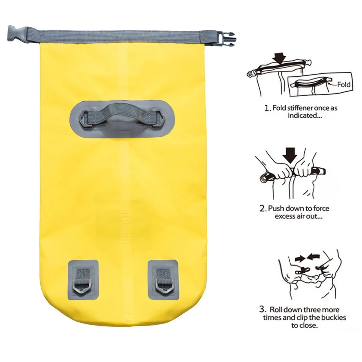 15L/20L WATERPROOF DRY STORAGE BAGS (RAFTING)