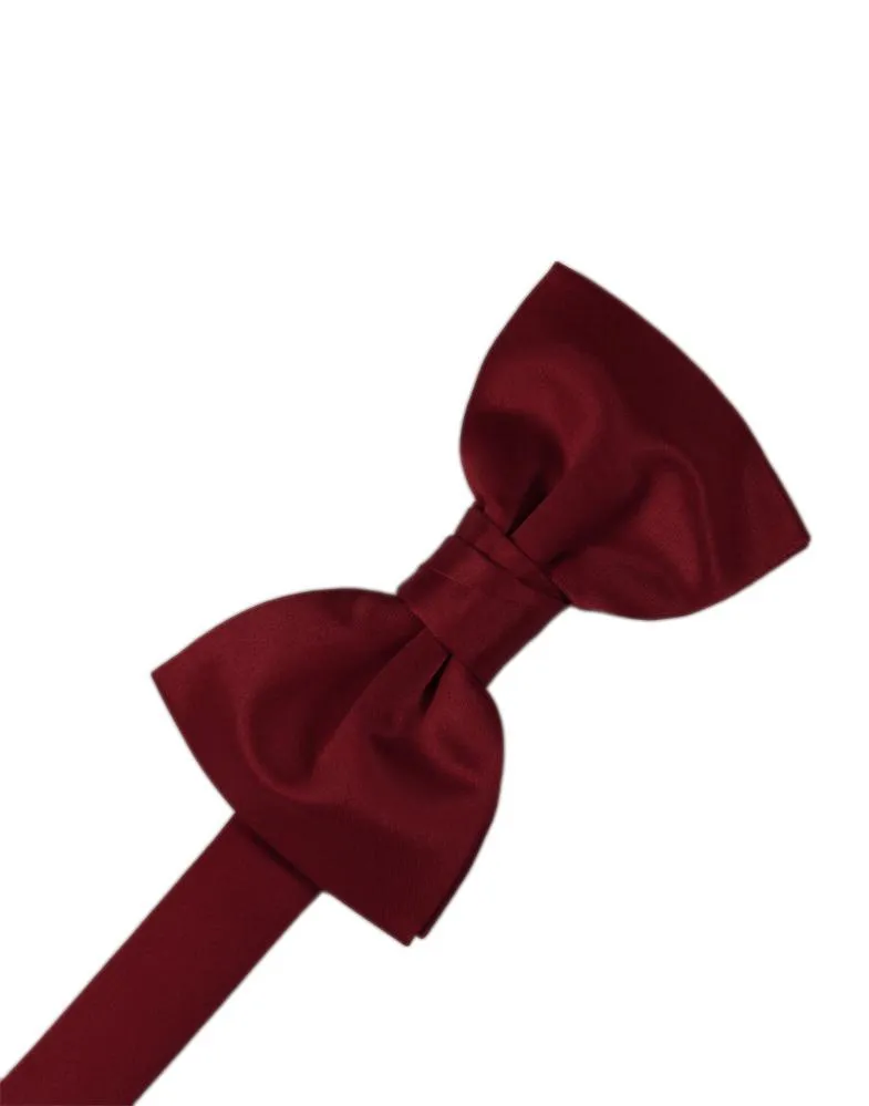 Apple Luxury Satin Kids Bow Tie