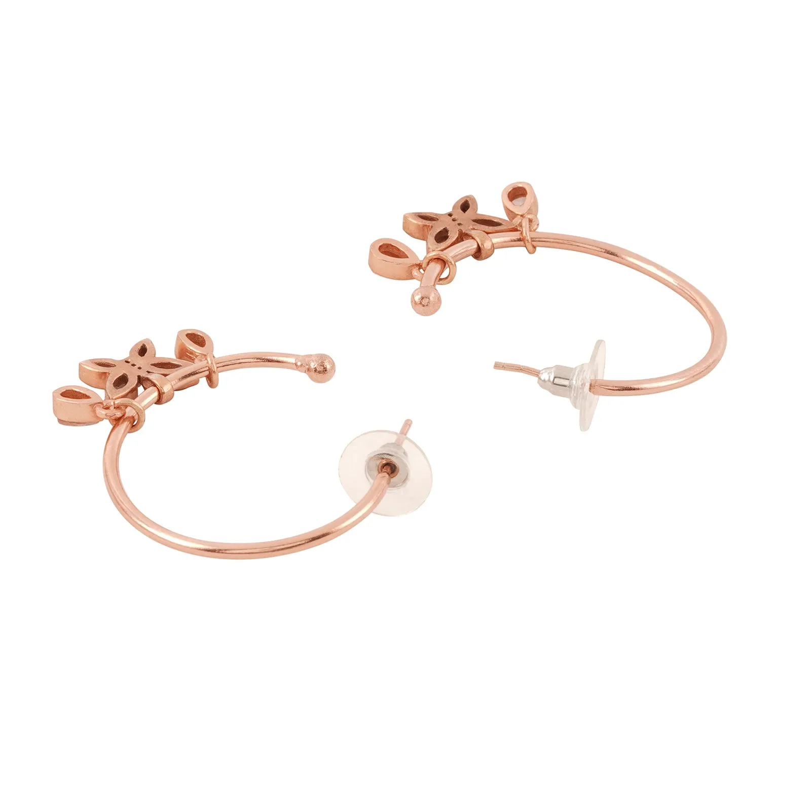 Ava Rosegold Earring