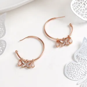 Ava Rosegold Earring