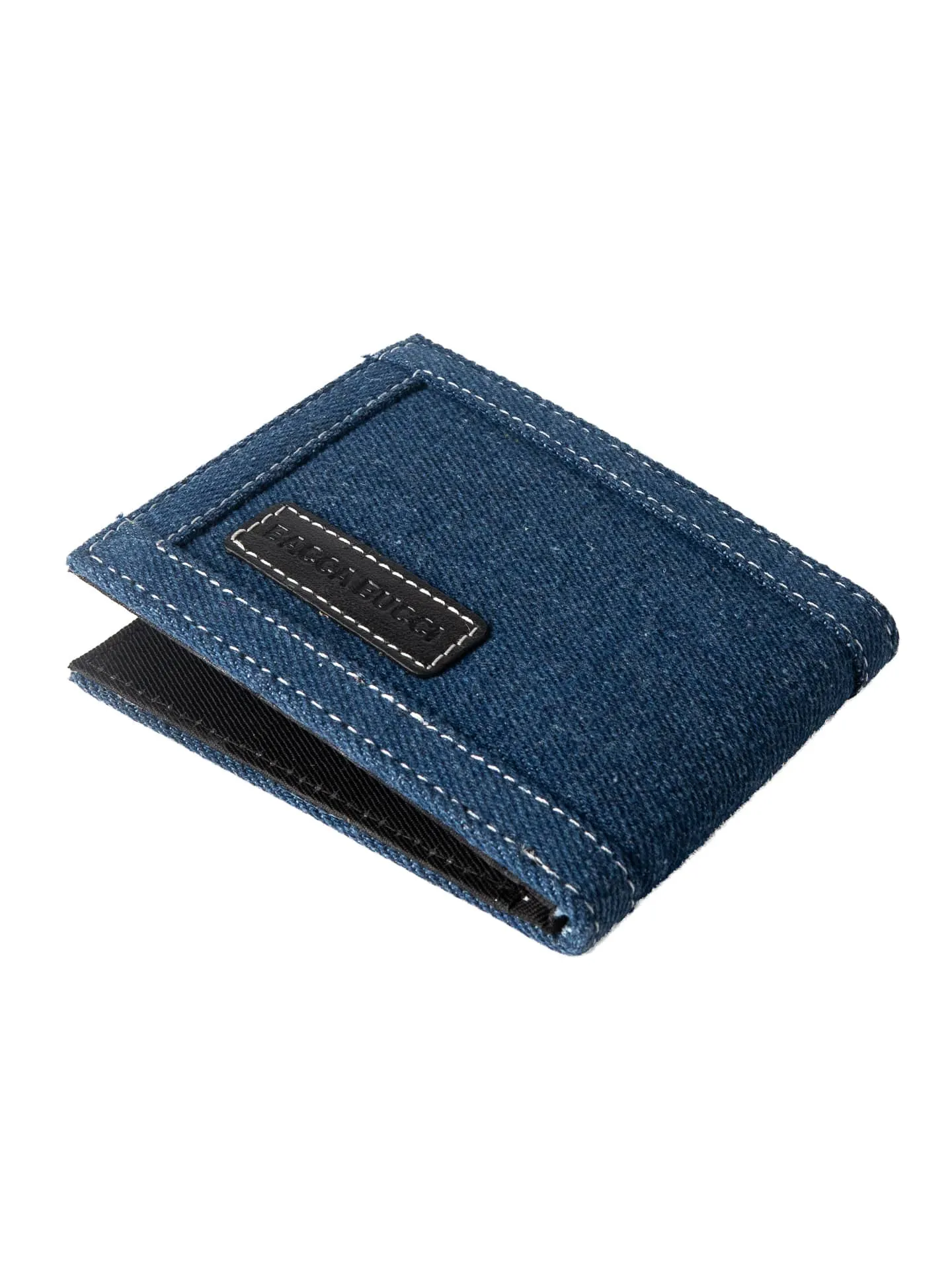 Bacca Bucci Denim Dash Bifold Wallet – Jeans Inspired Wallet for Teens & Gen Z