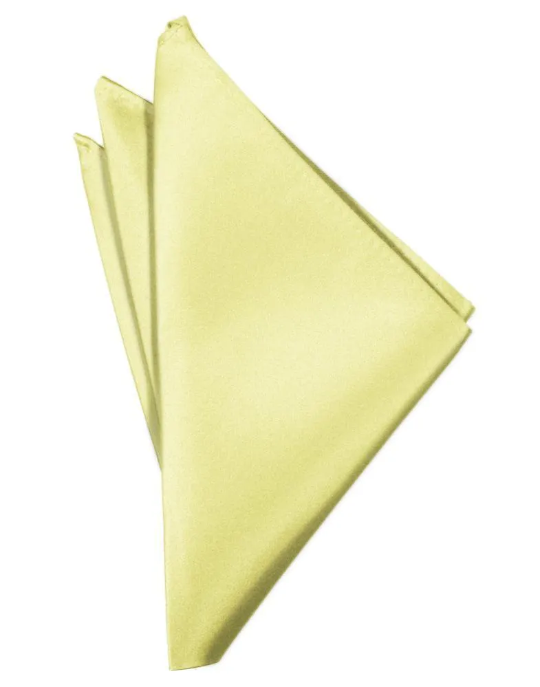 Banana Luxury Satin Pocket Square