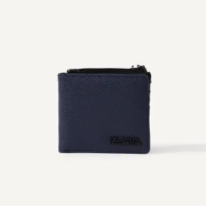 Bi-Fold Wallet With Zipper Detail