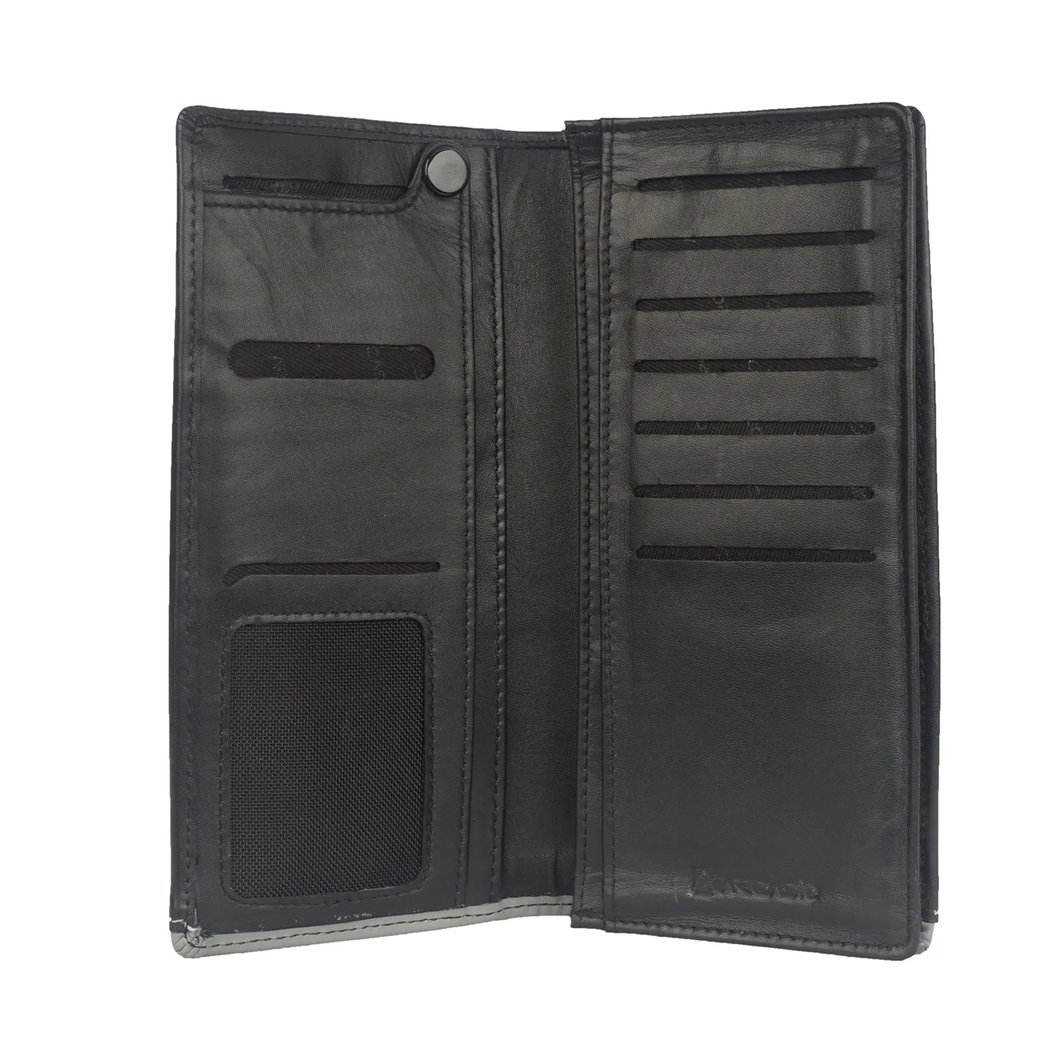 BIG HIT Executive Long Leather Wallet ARW1012BK