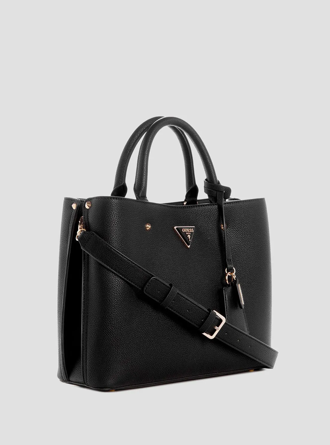 Black Meridian Girlfriend Satchel Bag