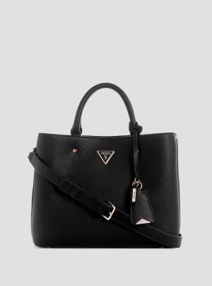 Black Meridian Girlfriend Satchel Bag