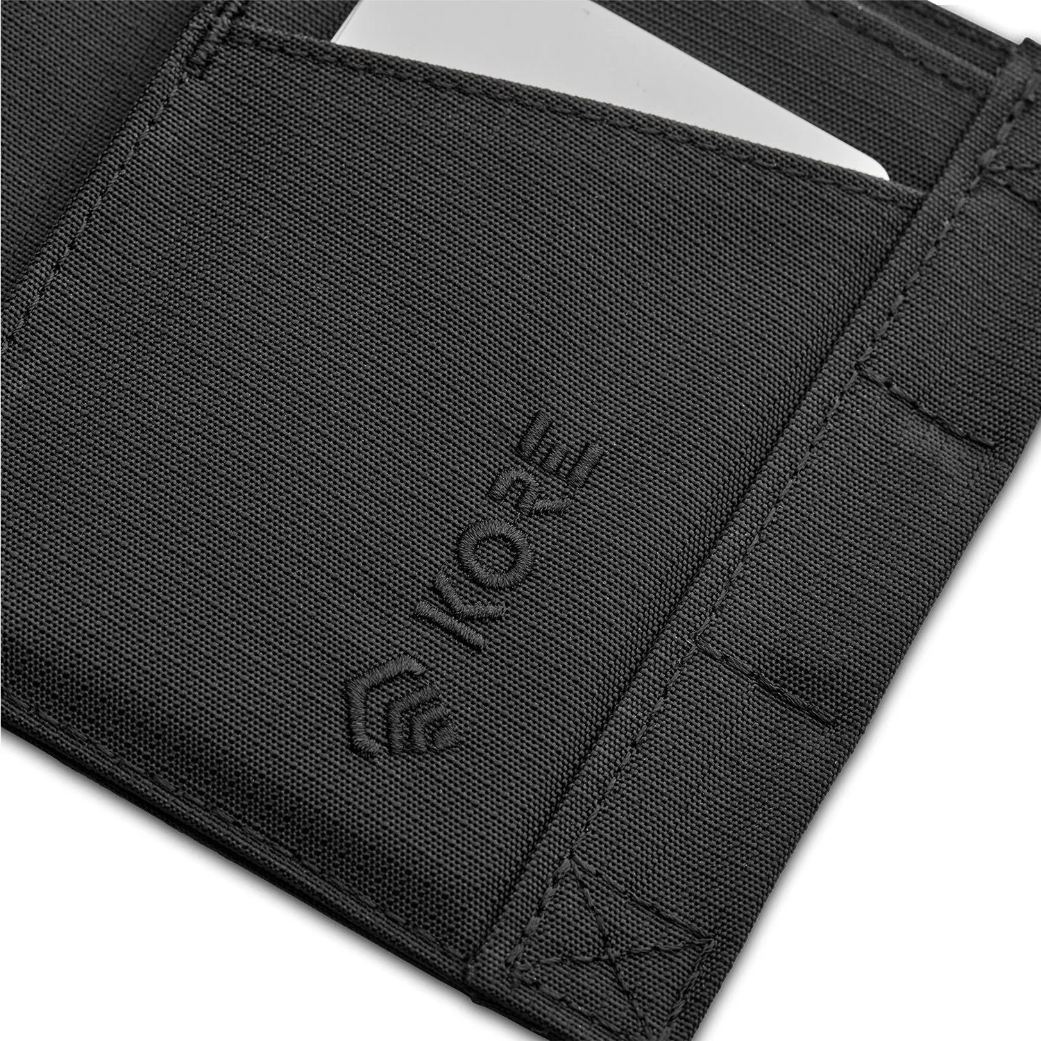 BLACK TACTICAL TRIFOLD WALLET