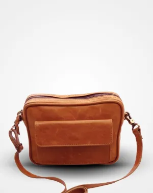 Brown Leather Multipurpose Bumbag / Waist Bag