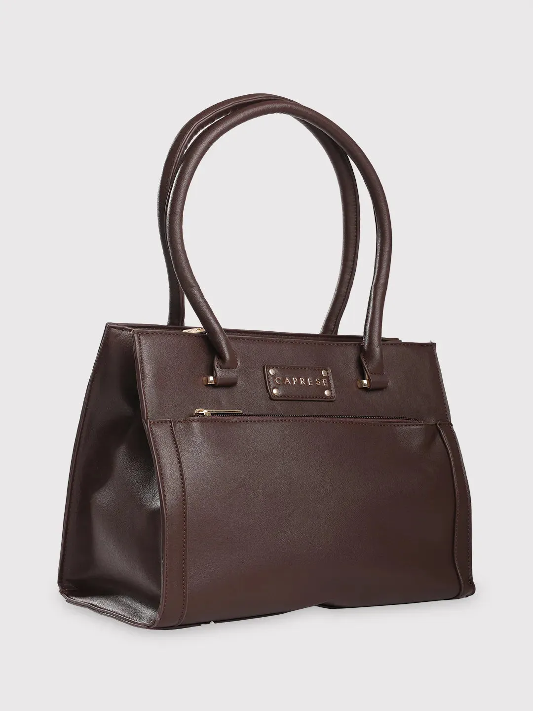 Caprese Dakota Satchel Medium Brown