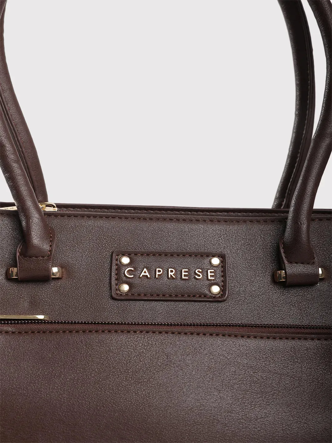 Caprese Dakota Satchel Medium Brown