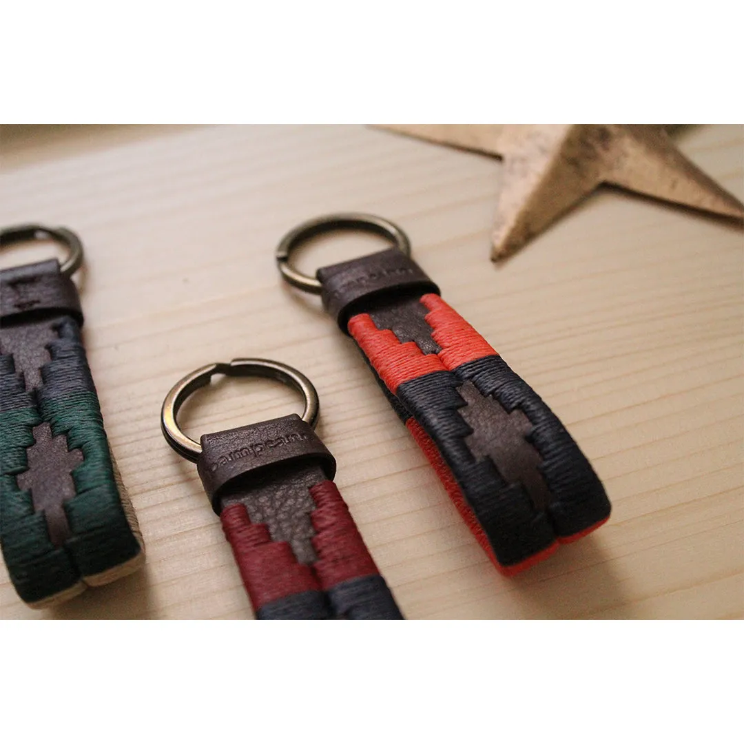 Charro Loop Keyring - Navy/Marcado by Pampeano