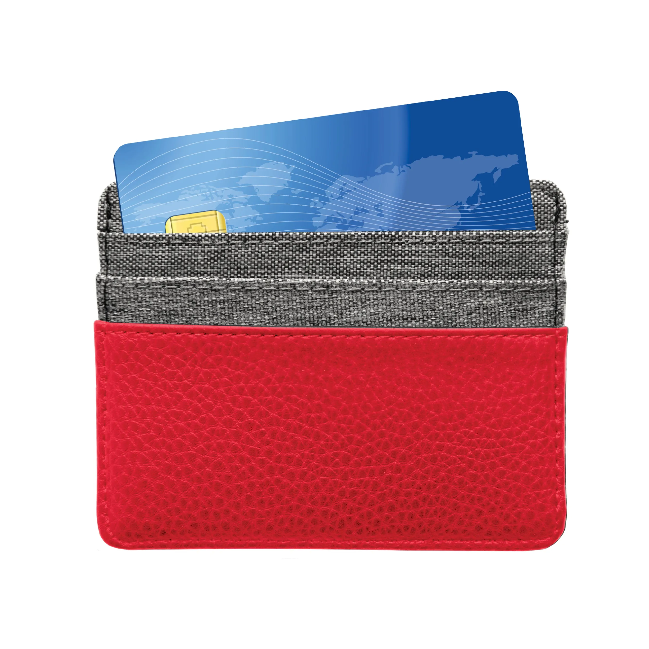 Cincinnati Reds Pebble Front Pocket Wallet