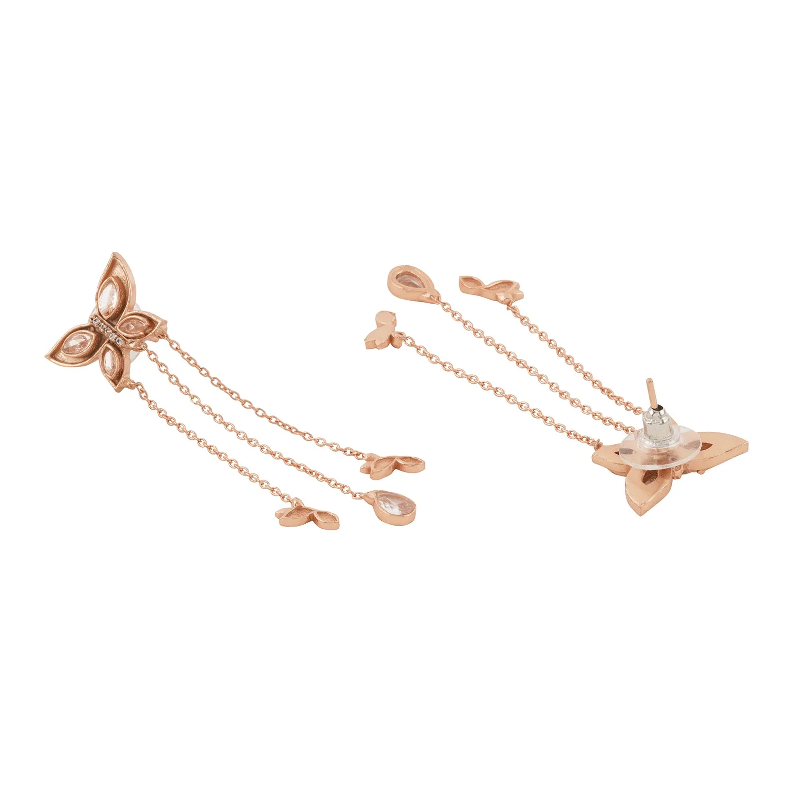 Claudina Rosegold Earring