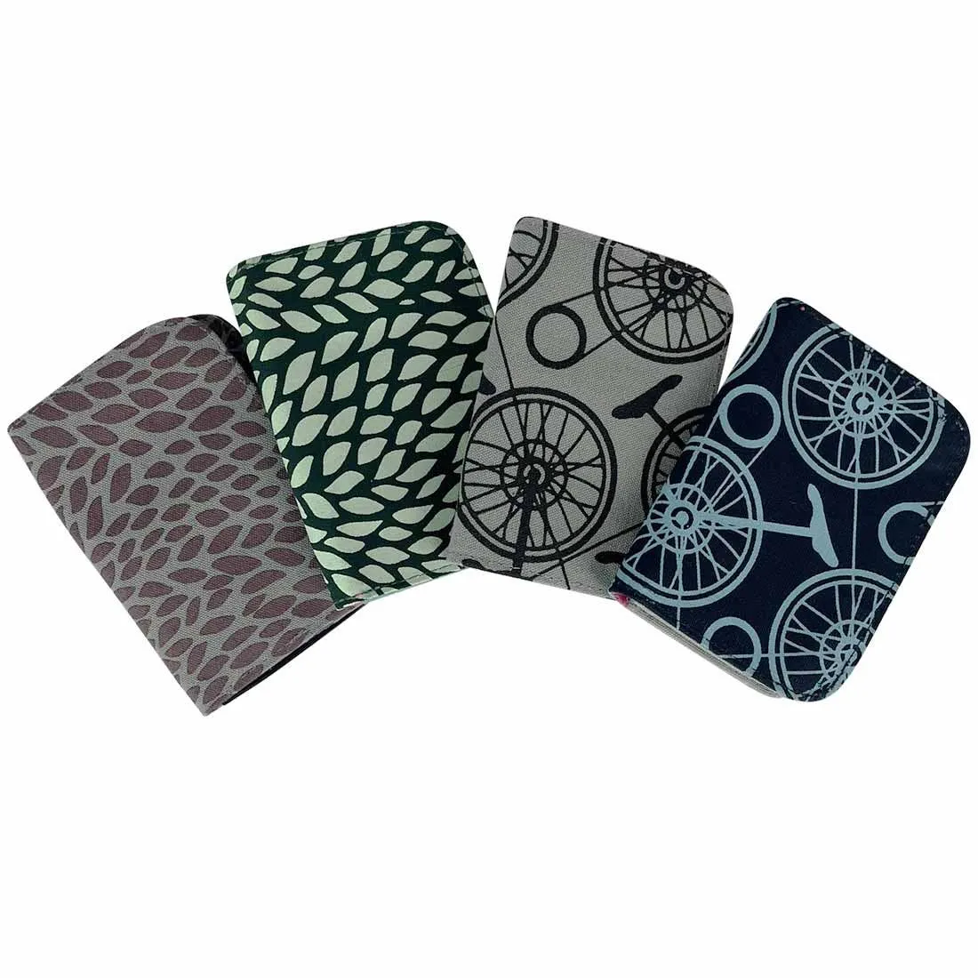 Cotton Cardholders Spring 2024 Prints! Blue Bikes