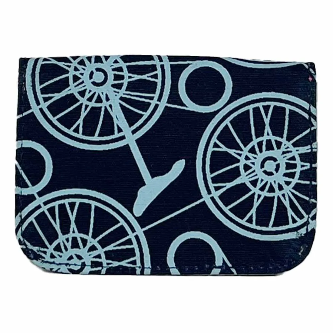 Cotton Cardholders Spring 2024 Prints! Blue Bikes