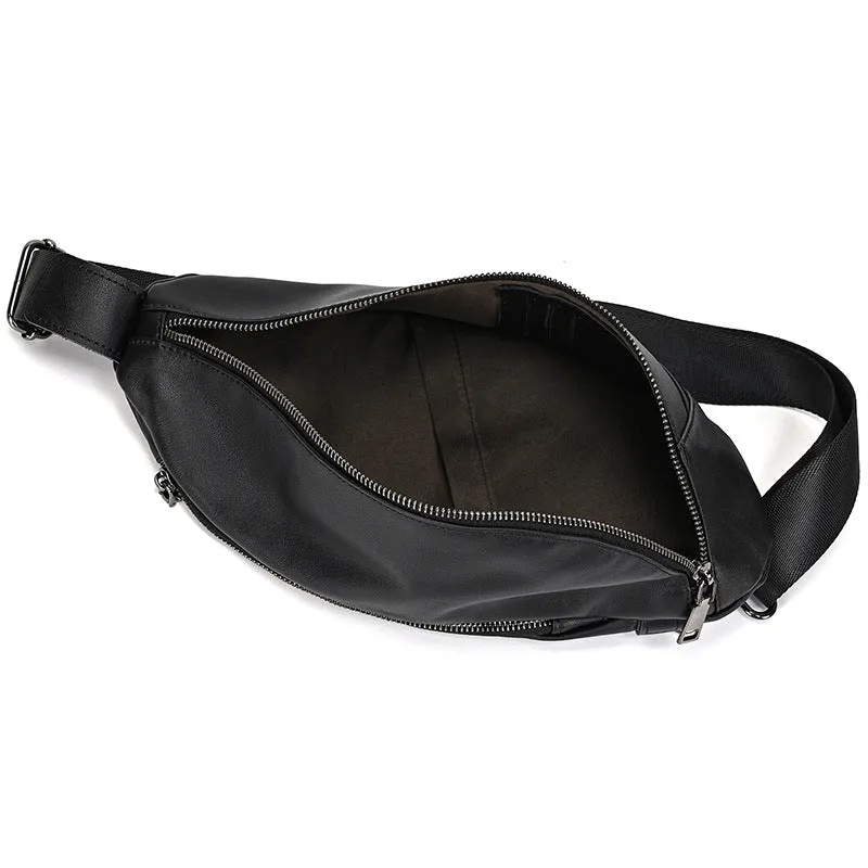 Cowhide Retro Chest Shoulder Bag