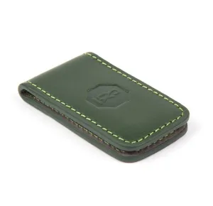 Dark Green Bartlett Money Clip