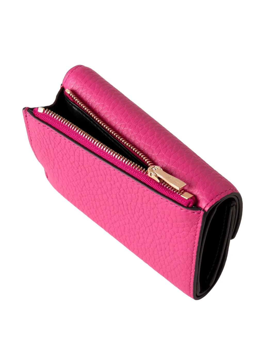 Darley Folded Multi-Card Wallet Heavy Grain (Mulberry Pink)