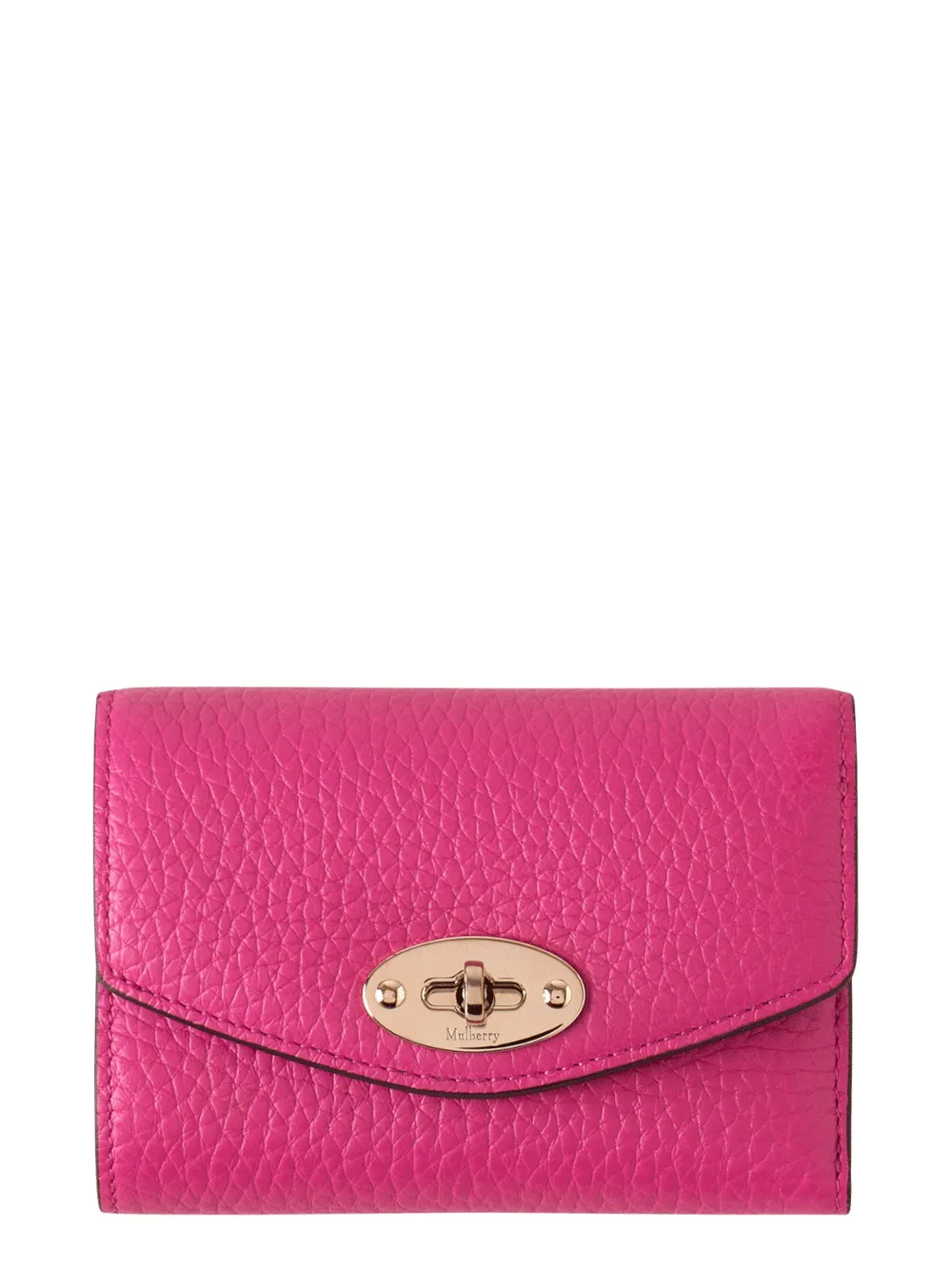 Darley Folded Multi-Card Wallet Heavy Grain (Mulberry Pink)