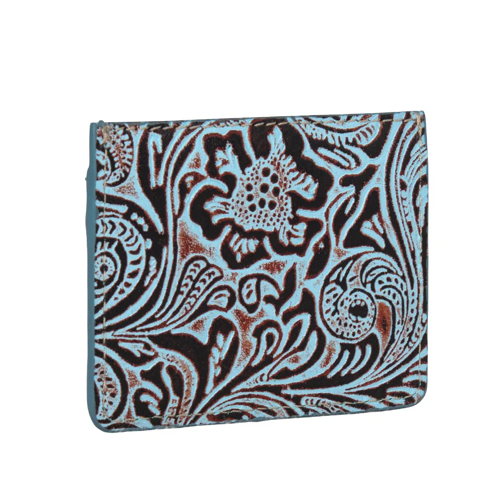 Delilah Creek Hand-tooled Credit Card Holder