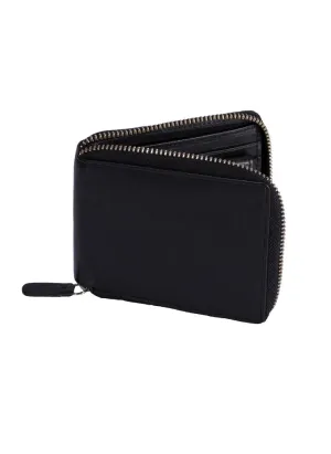 DENTS - Avon Zip Wallet - Black Leather