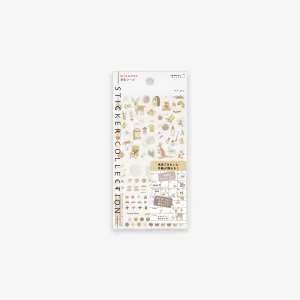 DIARY STICKERS // COLOR BEIGE