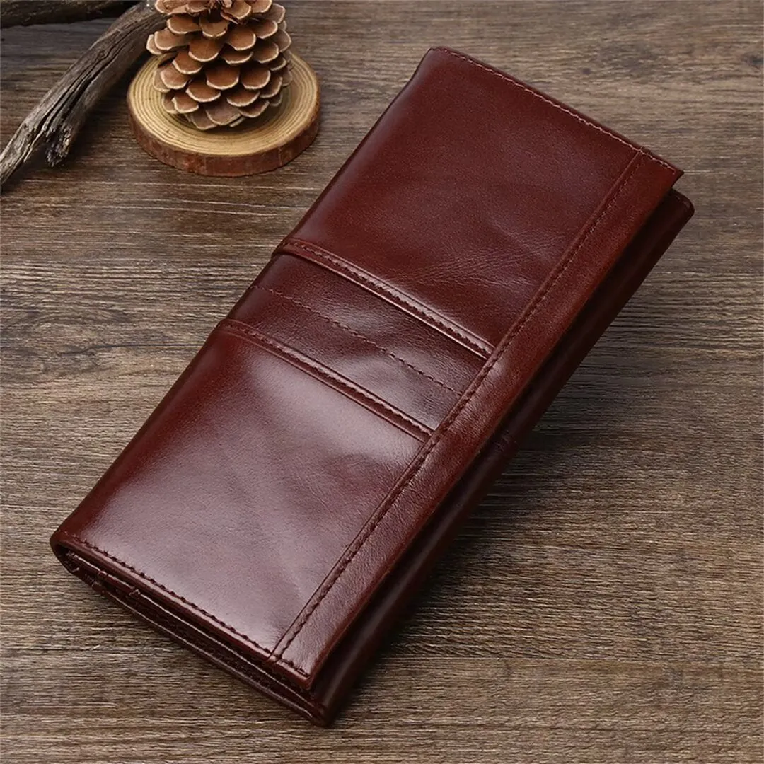 Executive Long Leather Wallet