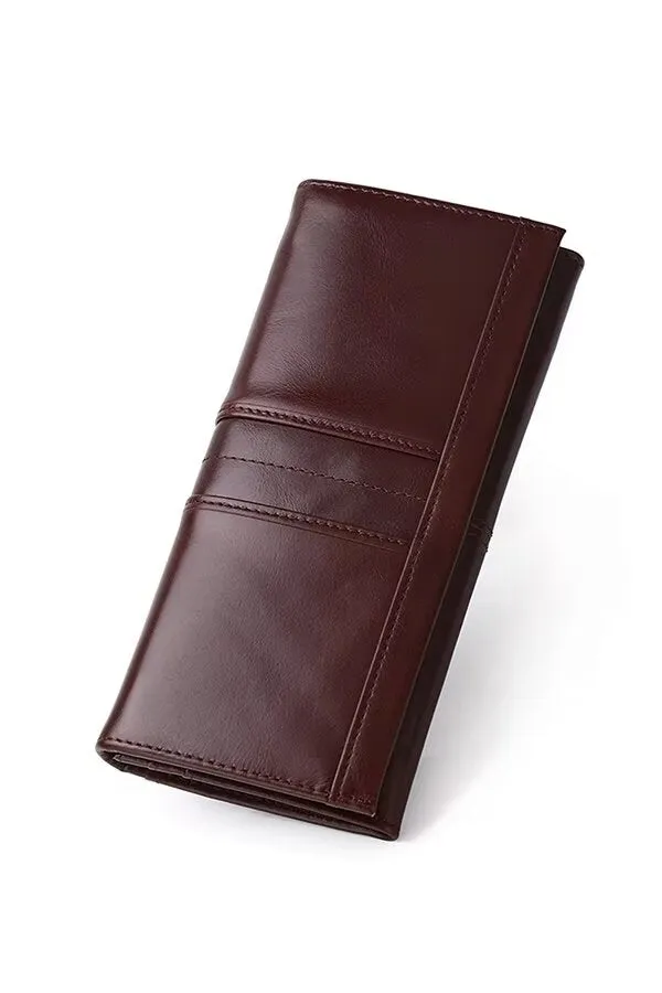 Executive Long Leather Wallet