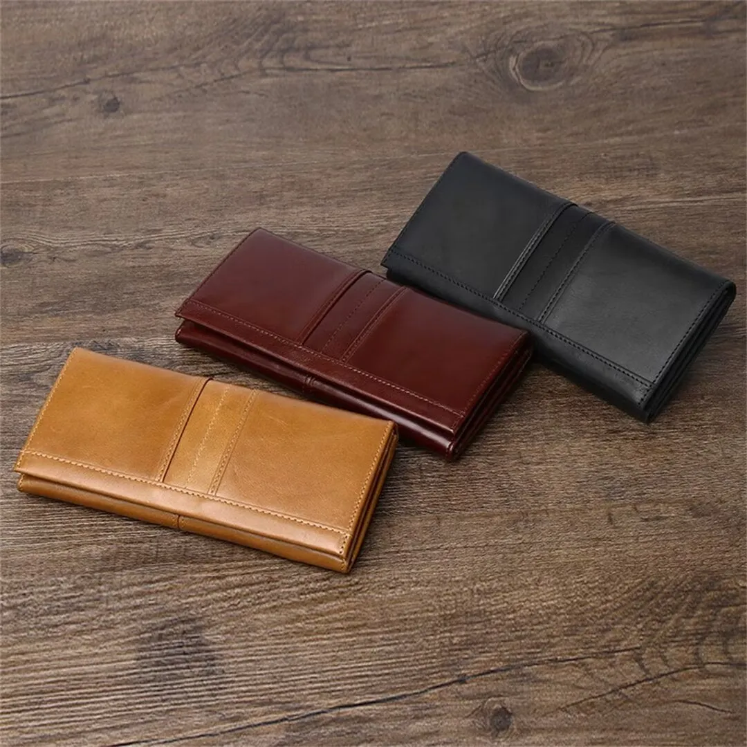 Executive Long Leather Wallet