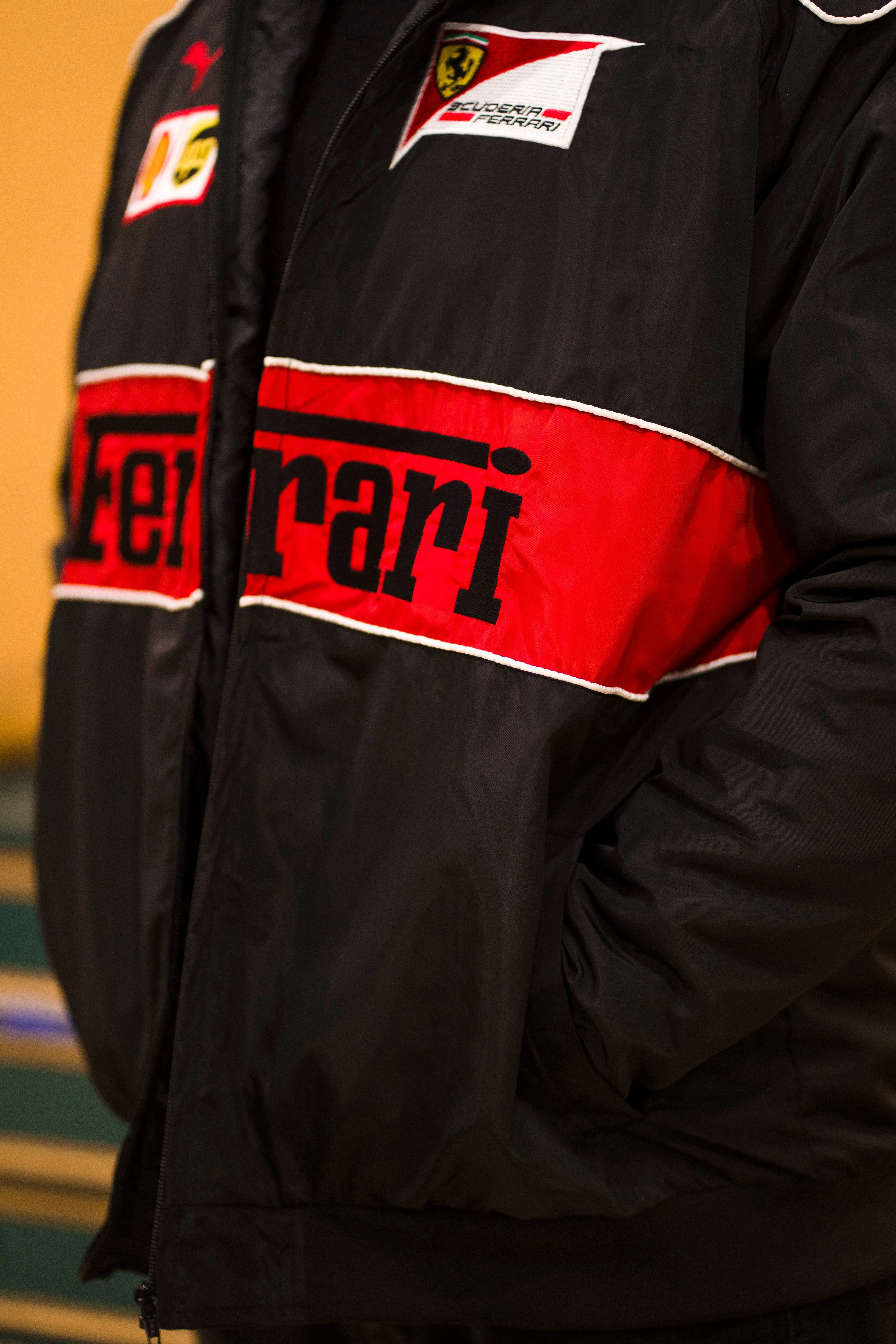 Ferrari F1 Jacket Black