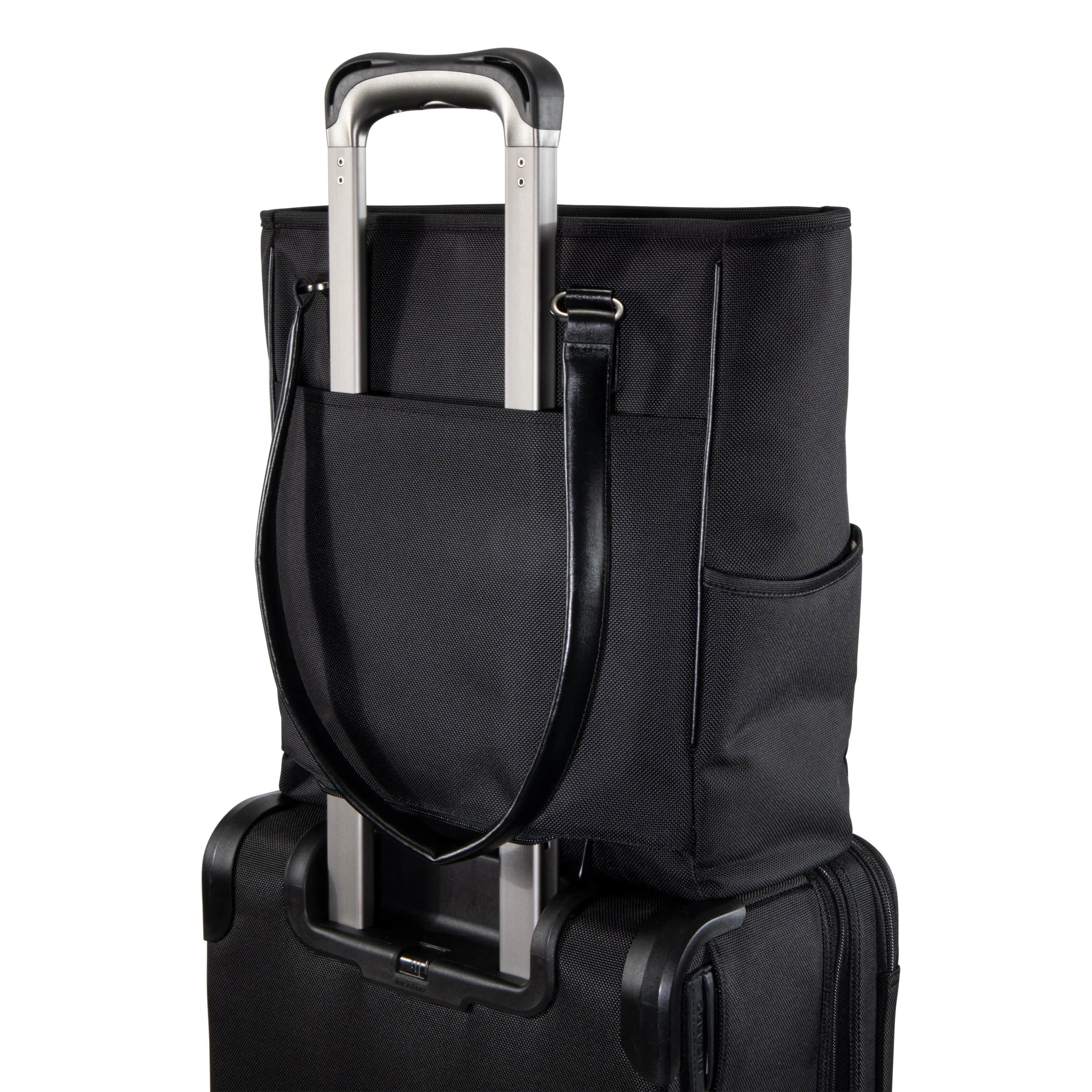 Flight Essentials Softside Layover Tote, Black