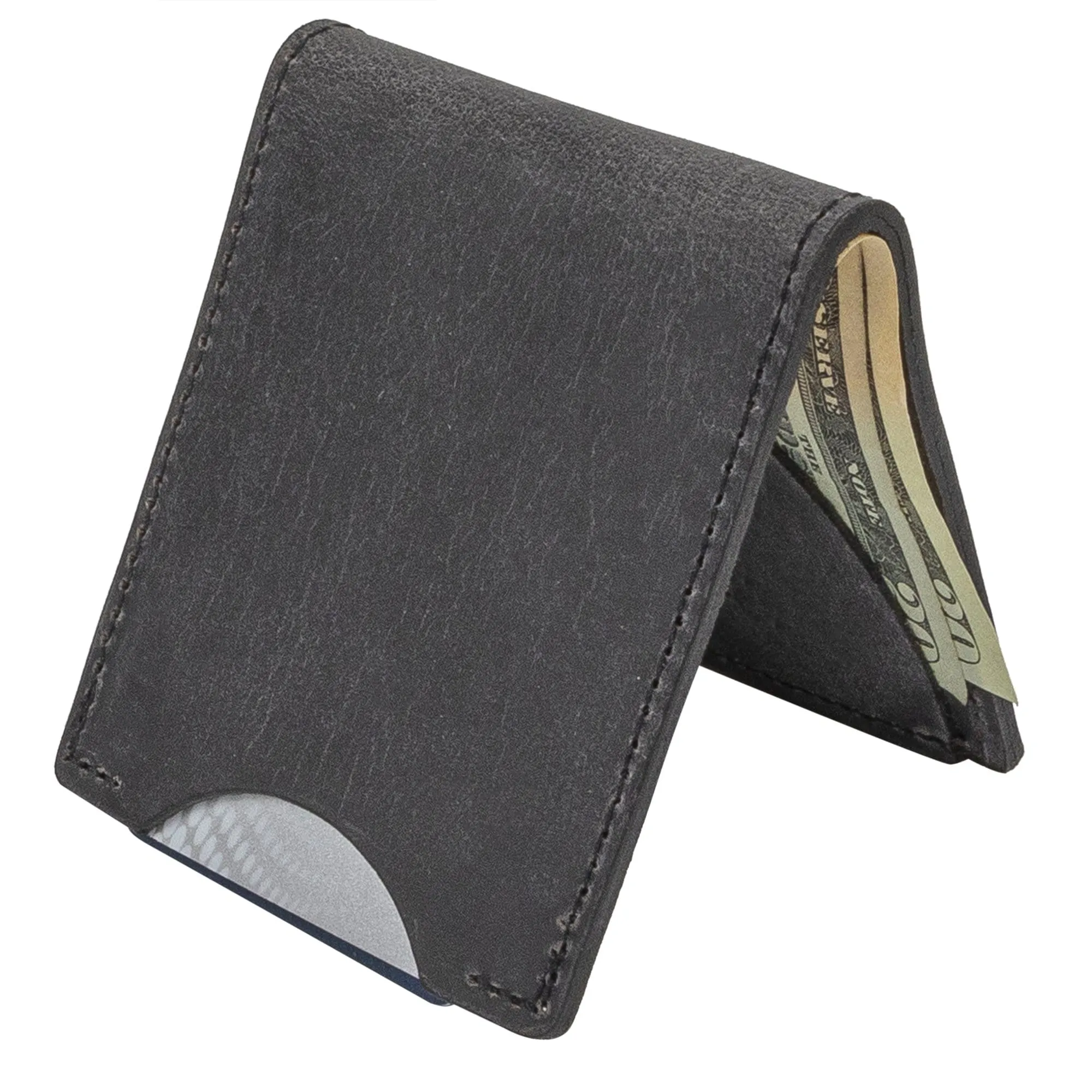 Front Pocket Slim Bifold Wallet for Men