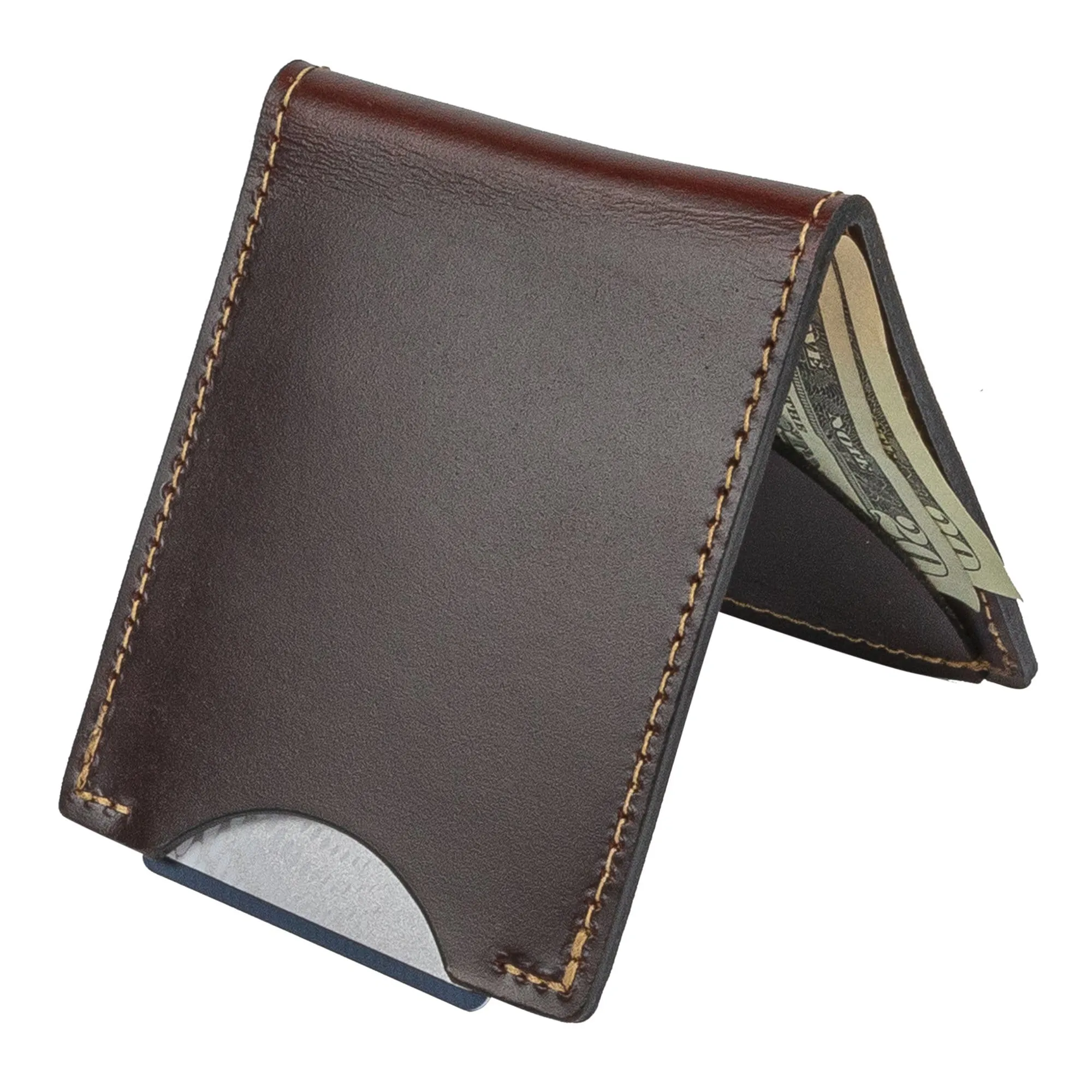 Front Pocket Slim Bifold Wallet for Men