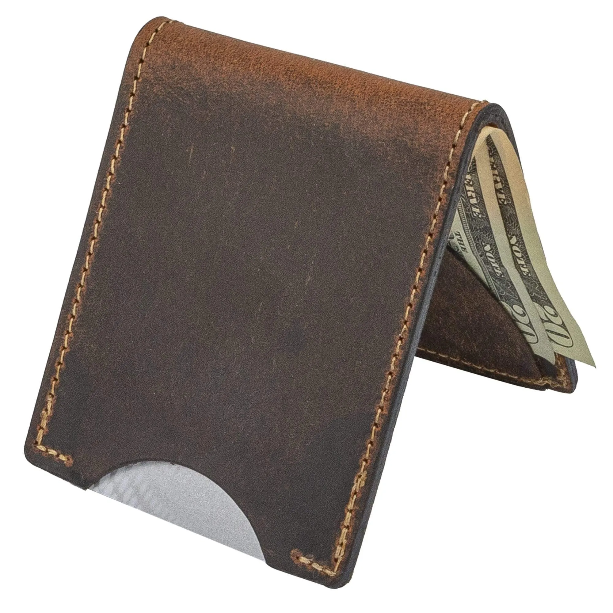 Front Pocket Slim Bifold Wallet for Men