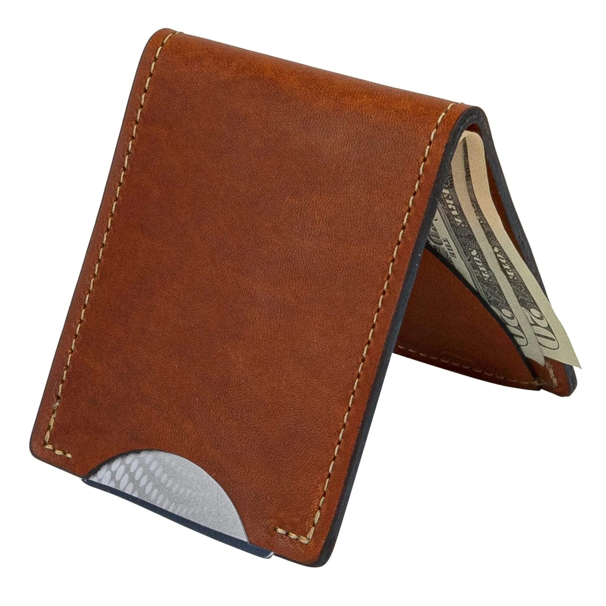 Front Pocket Slim Bifold Wallet for Men