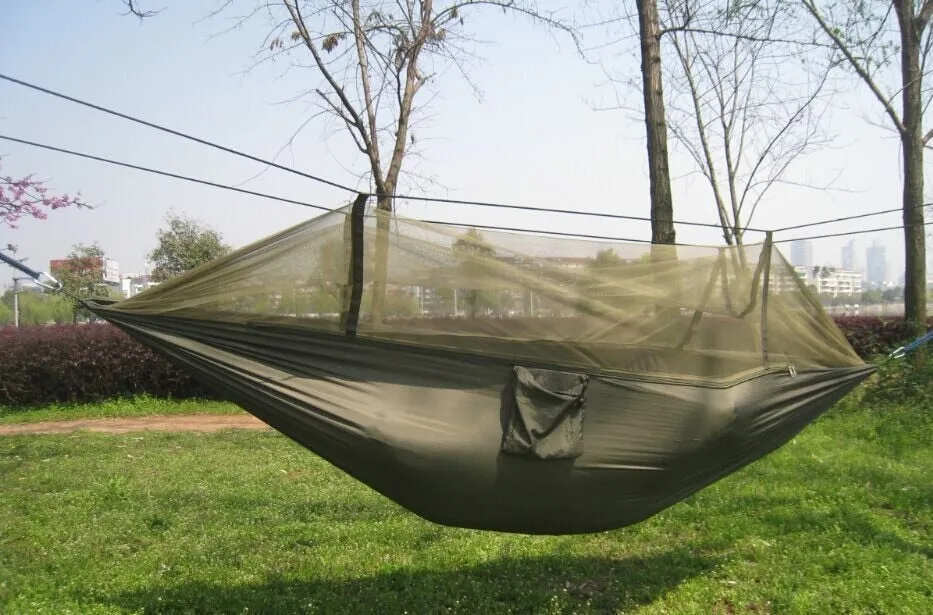 Gizmo Camping Hammock with Mosquito Net