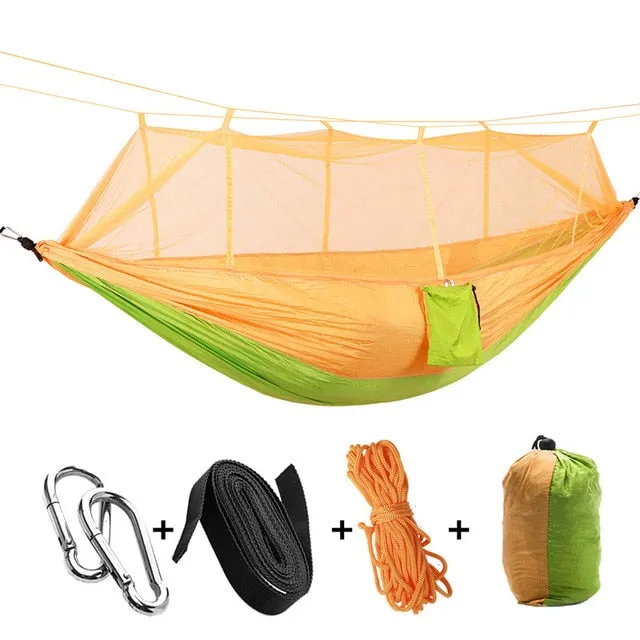 Gizmo Camping Hammock with Mosquito Net