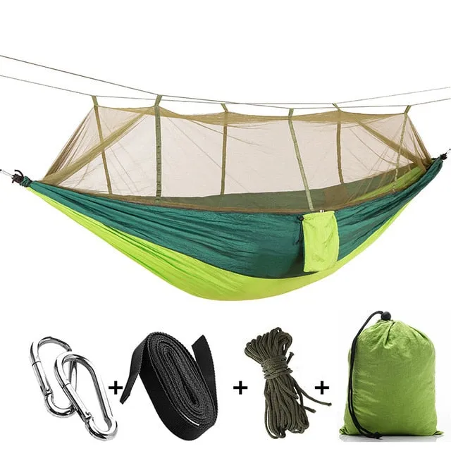 Gizmo Camping Hammock with Mosquito Net