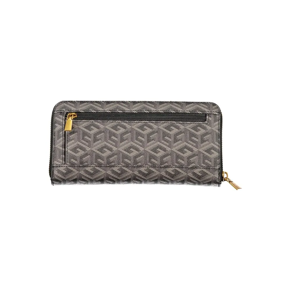 Guess Jeans Grey Print Wallet M