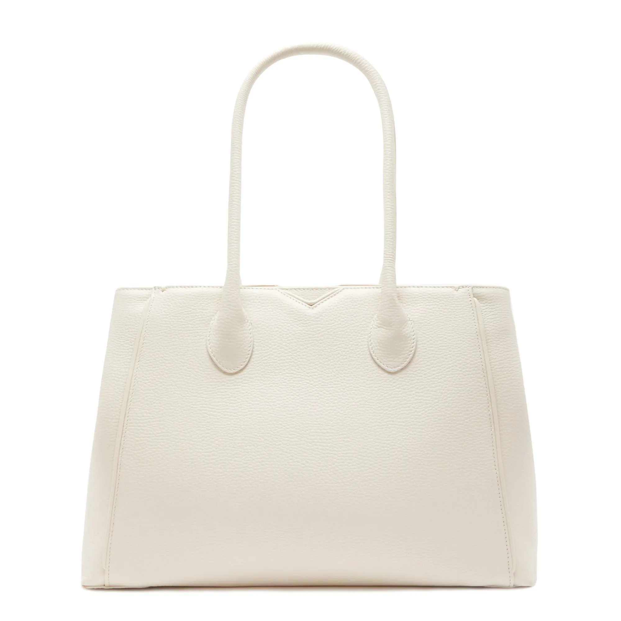 Honoré Cloe cream calfskin leather handbag