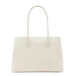 Honoré Cloe cream calfskin leather handbag