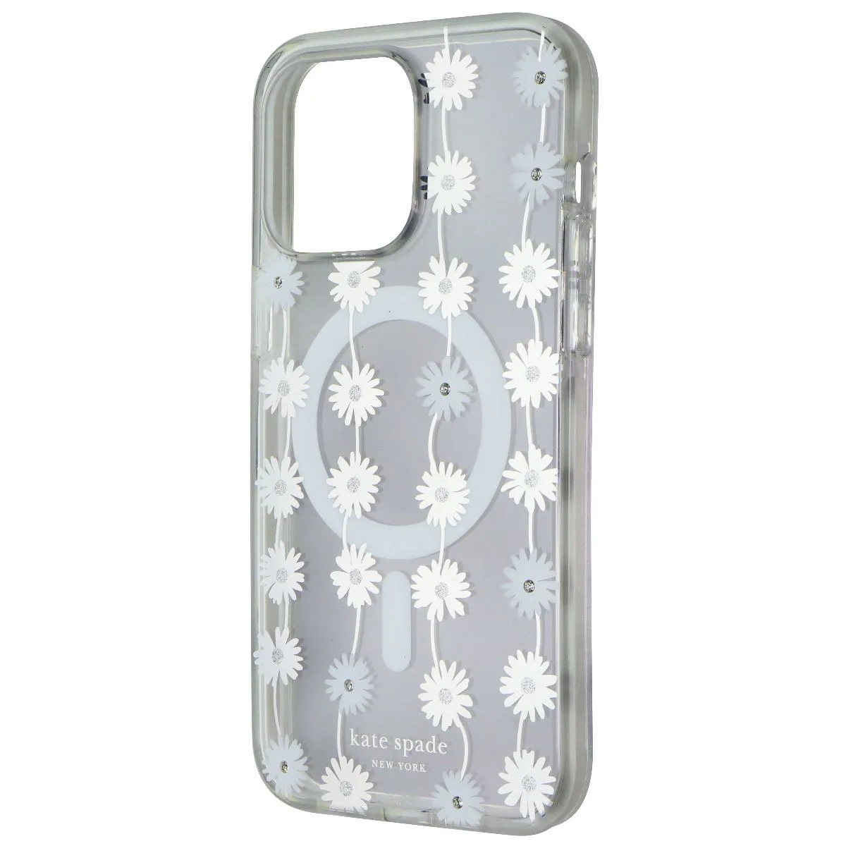 Kate Spade Case for MagSafe for Apple iPhone 15 Pro Max - Daisy Chain Iridescent