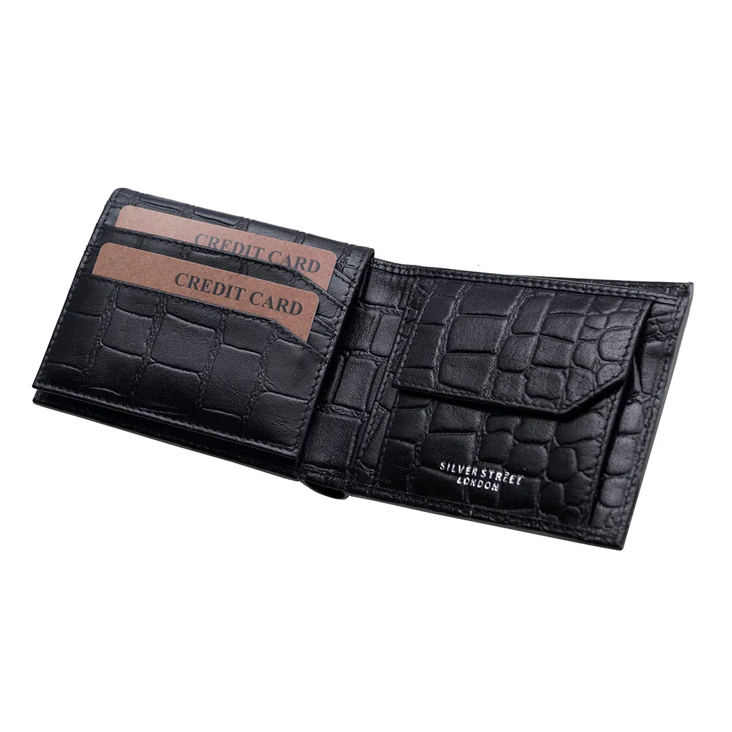 Kenton Leather Bifold Wallet - Black