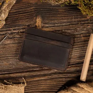 Leather Card Holder Wallet