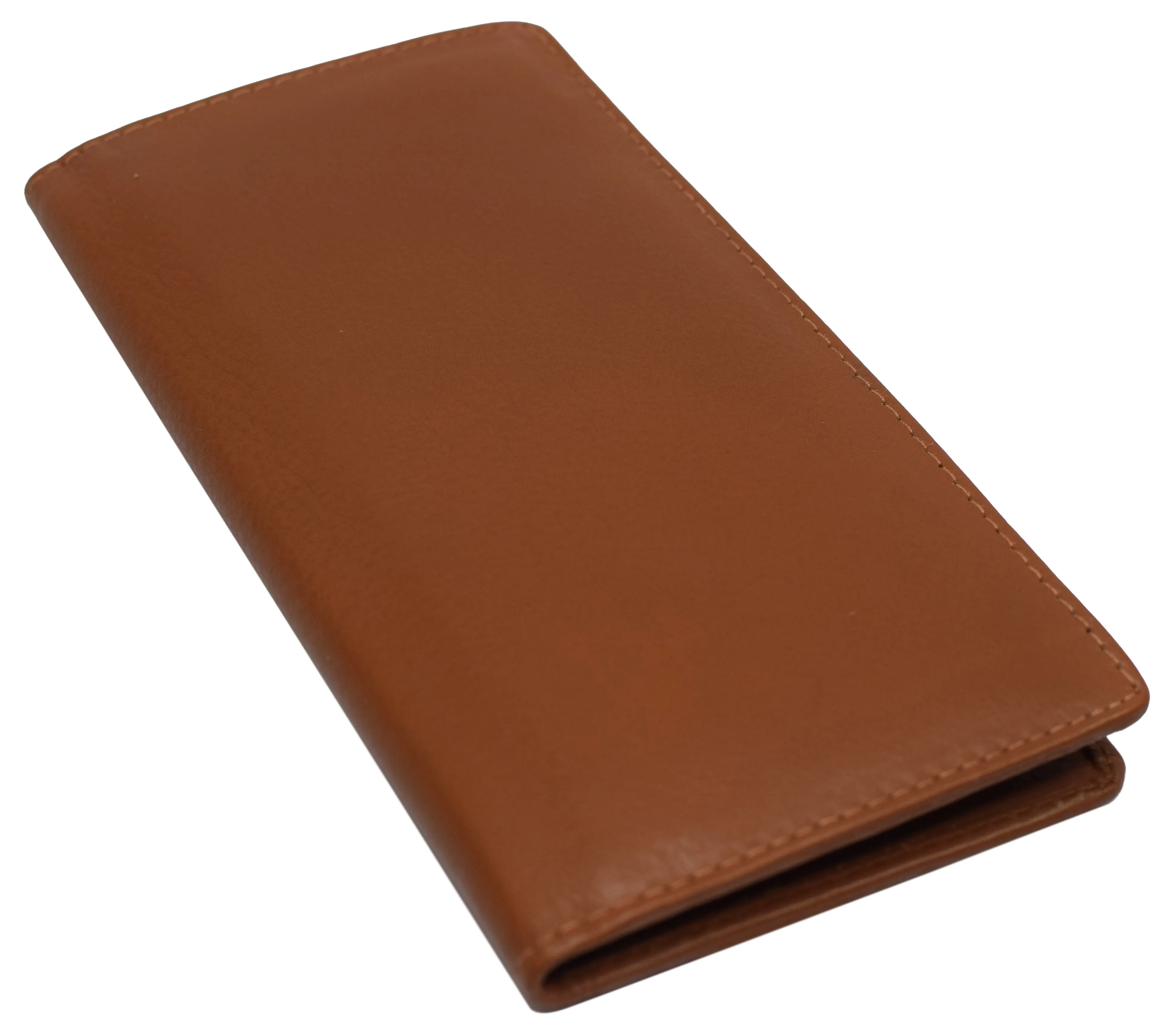 Leather Checkbook Cover for Men Women RFID Blocking by Marshal