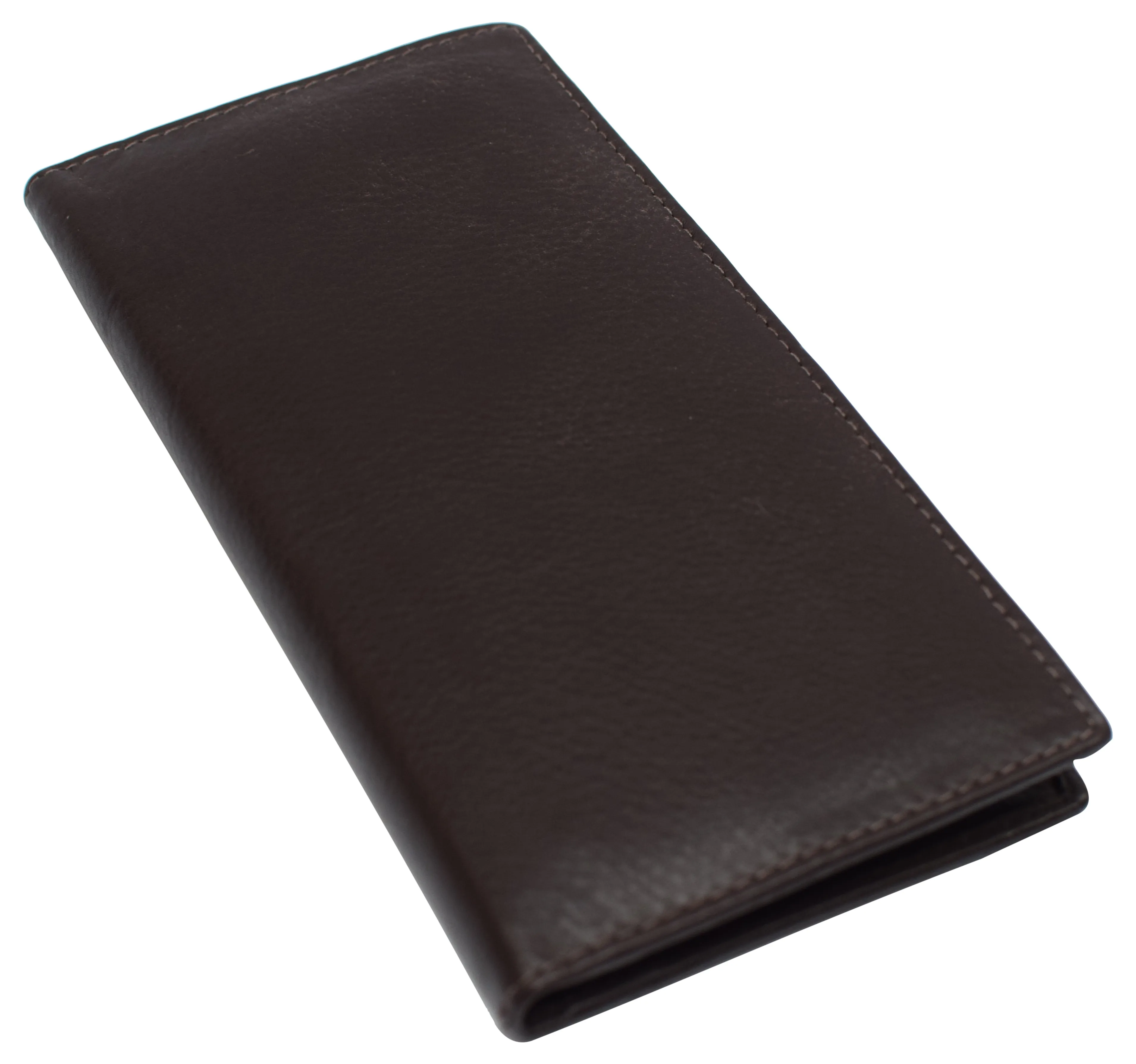 Leather Checkbook Cover for Men Women RFID Blocking by Marshal