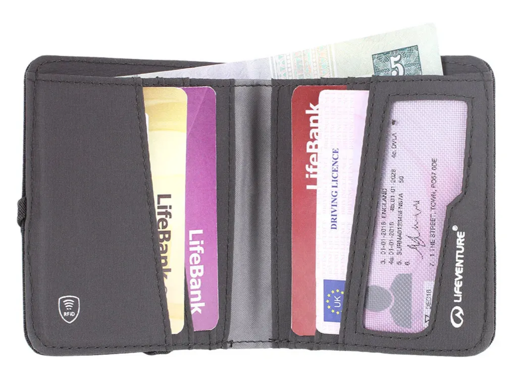 LiFEVENTURE RFiD Compact Wallet