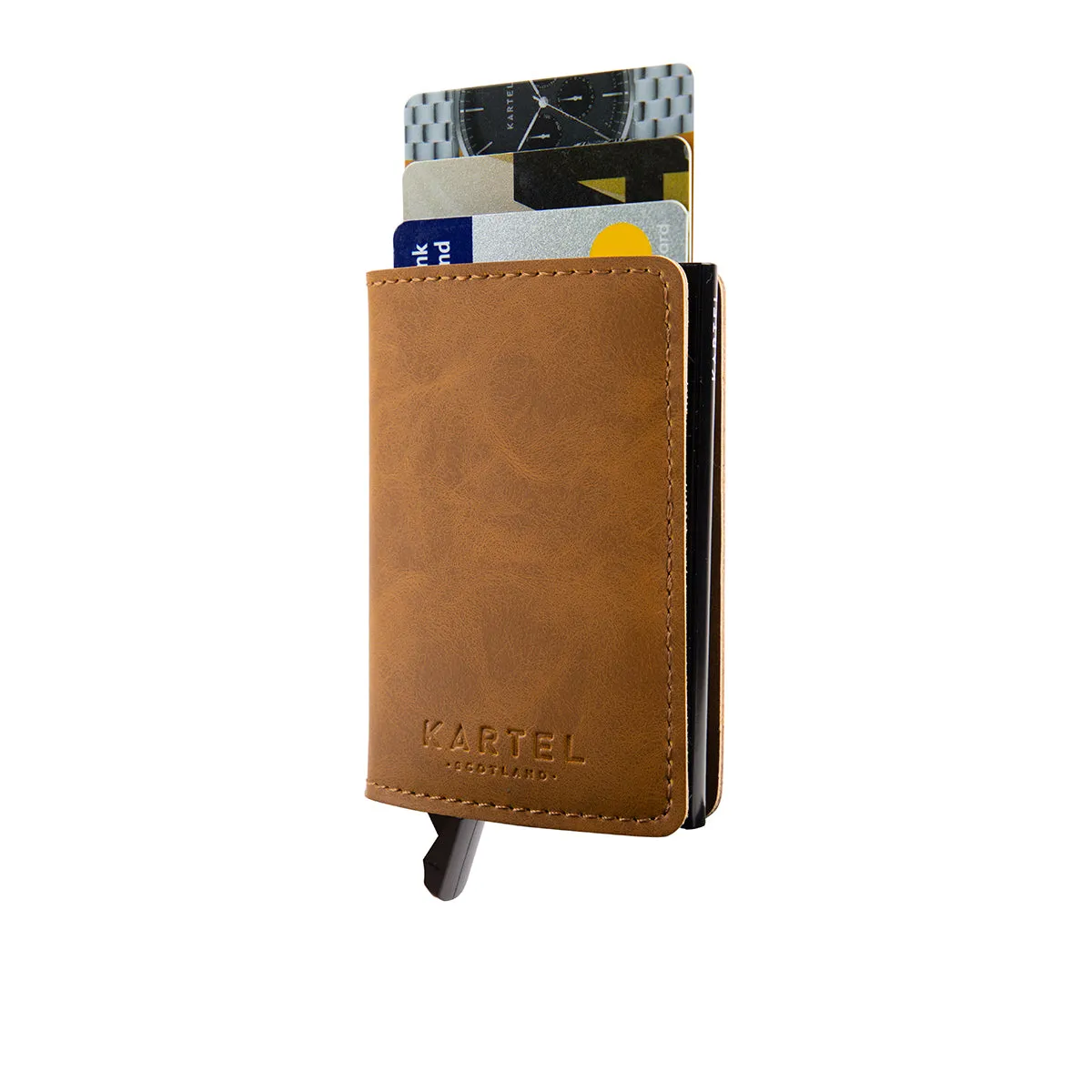 Light Brown Wallet With Card Holder