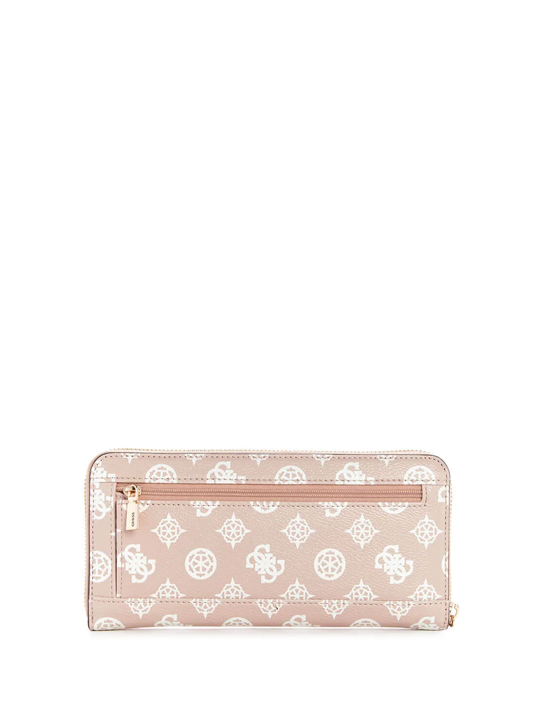 Light Rose Logo Laurel Large Wallet