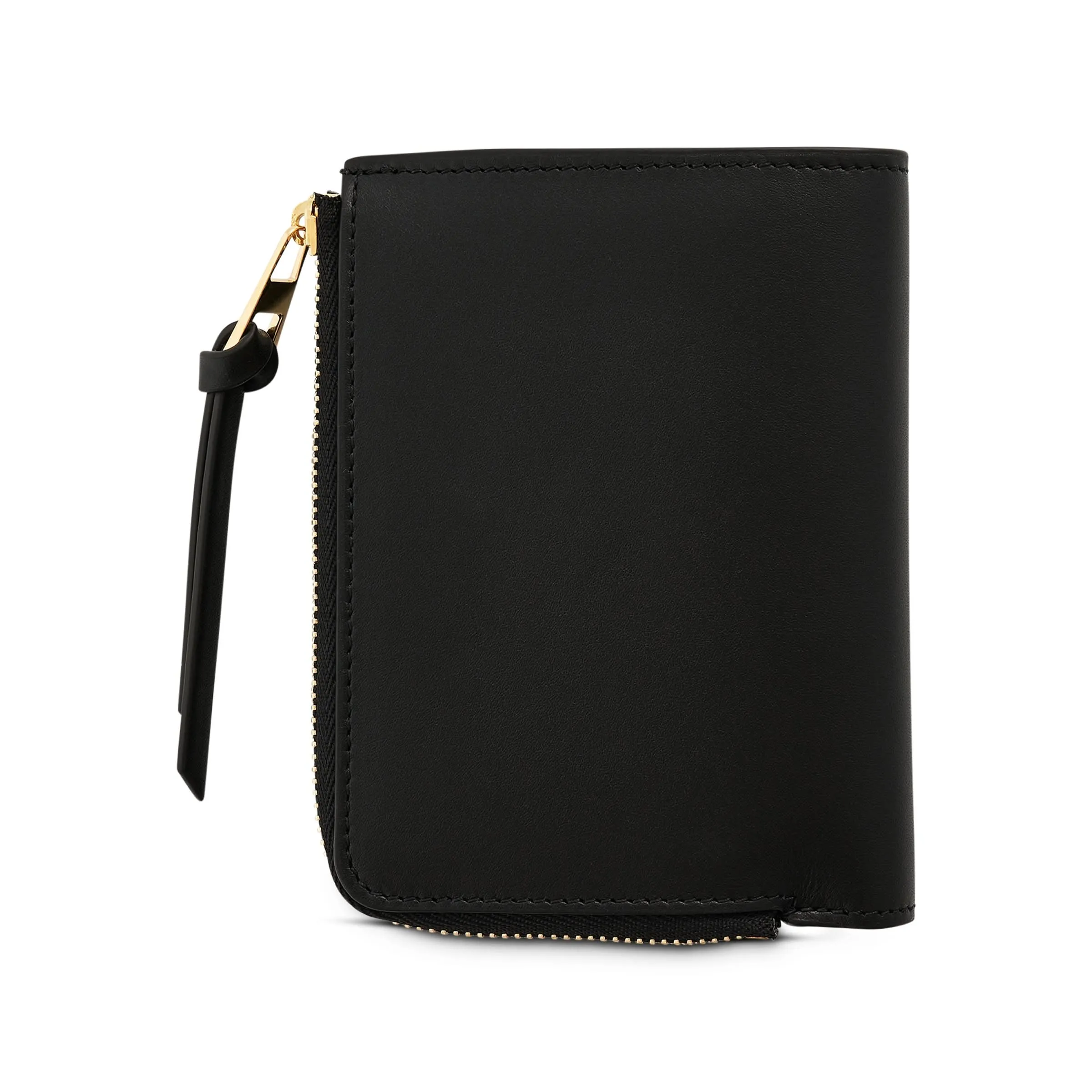 Loewe Embossed Slim Zip Wallet in Black